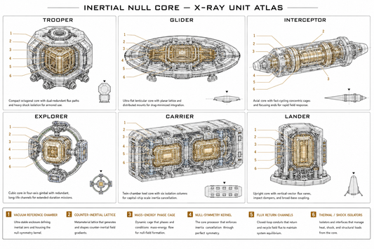Inertial Null Core