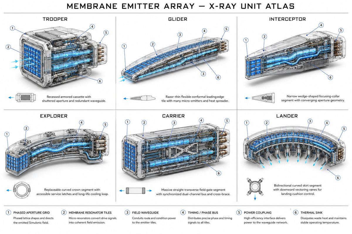 Membrane Emitter Array
