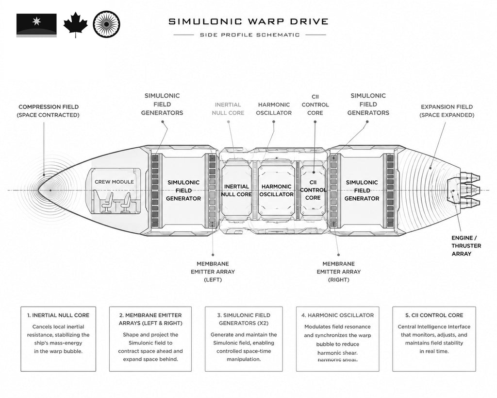 Simulonic Warp Drive